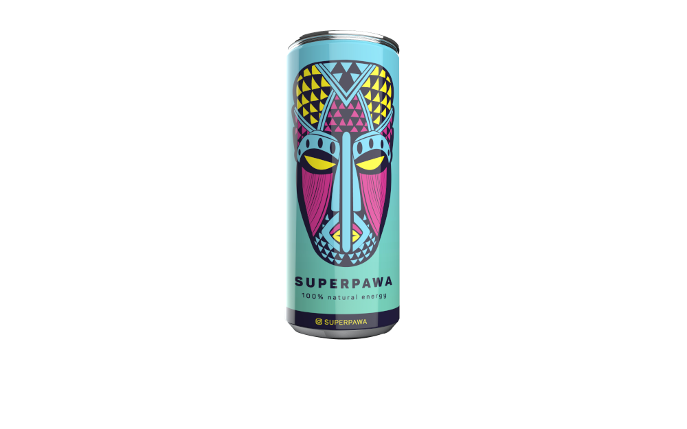 SUPERPAWA ® - Clean Energy Drink that gives You Superpawa